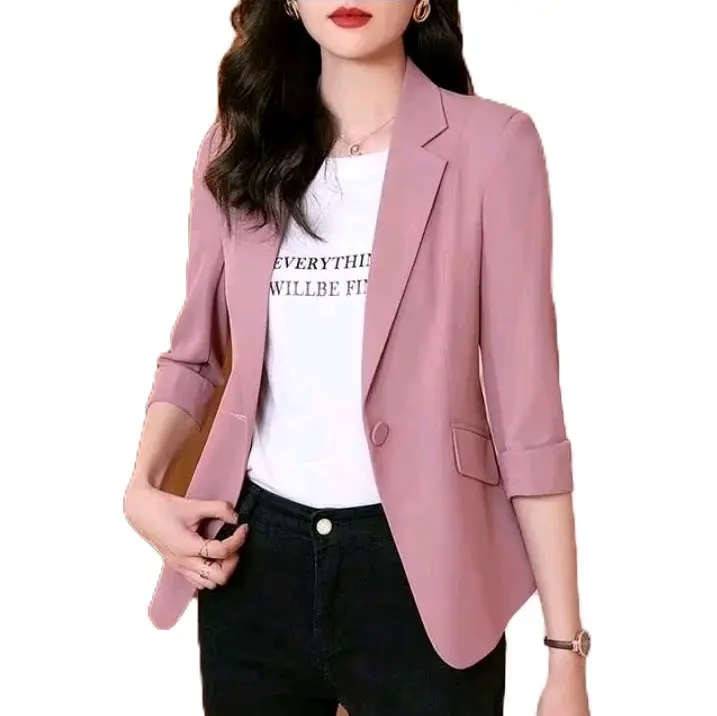 Jas Blazer wanita kekinian Formal Cewek Kerja