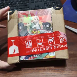 KAYOU Naruto Byou Wave 9 Kartu Koleksi Smriti Seri 2 dengan 132 Desain Kartu 8 Tingkat Langka Edisi Pop Art & Tarot card