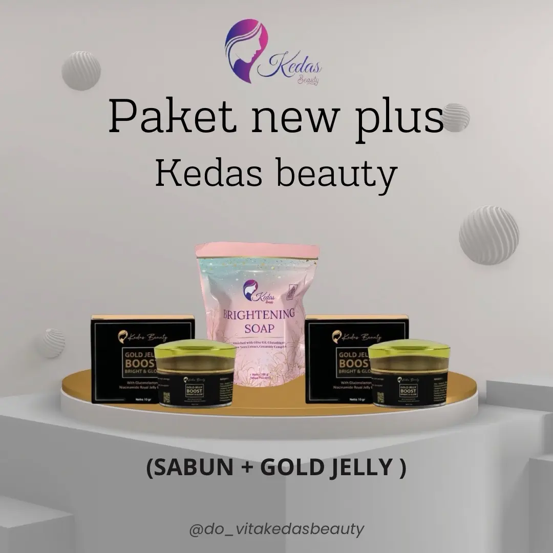 PAKET NEW PLUS ( 2 GOLD JELLY + 1 SABUN)