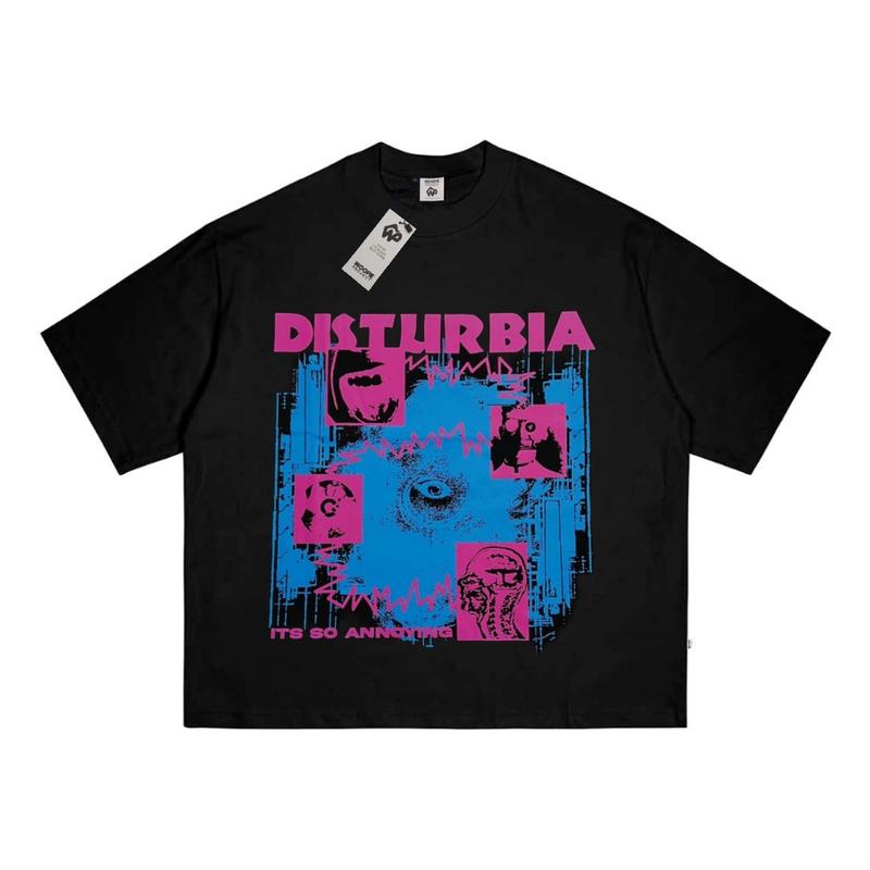 Boxy Fit Crop Oversize T-shirt Woopie Project Hitam Pria Wanita Dewasa Katun 20s 200gsm Lembut | Kaos Skena Santai Motif Keren Baju Distro Cowok Remaja Aesthetic 8