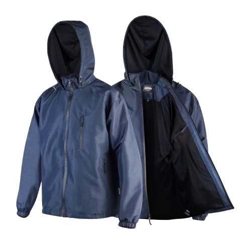 Jaket Parasut Outdoor Waterproof Windbreaker Hiking Anti Air Jaket Gunung Hitam Premium Bahan Berkwalitas 3