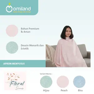 [OMILAND] Apron Penutup Ibu Menyusui Floral Series