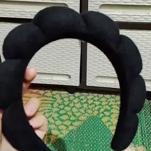 AB195  Bando Awan Shell Busa Tebal Jumbo Fluffy Empuk Polos Bendo Anak Perempuan Wanita Bando Busa Tebal Aksesoris Rambut Bandana Cloud Fluffy Bando Lucu