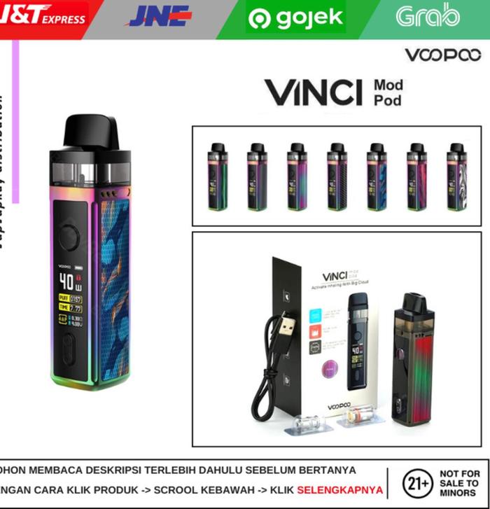 Jual POD MOD Voopo Voopoo Vinci 40W LED Mod Pod Kit 1500mAh 100% Authentics  - Kota Administrasi Jakarta Timur - Ptjayya Farmikaanyar Anugerahhhh17 |  Tokopedia