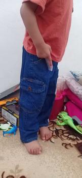 Product Review of Celana Jeans Panjang Anak Motif Cargo J37 1 - 6 Tahun from A**🦁 2