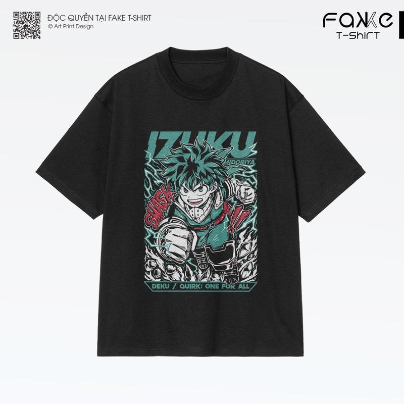 Áo thun Unisex Slam Dunk Hanamichi Sakuragi Digital Art Oversized 100% Cotton…