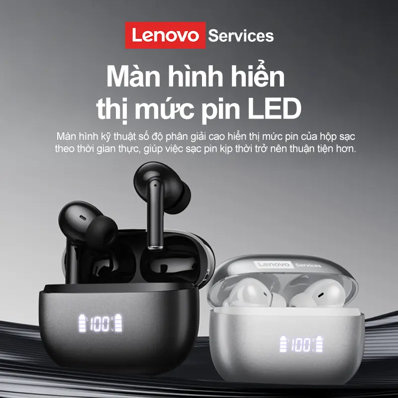 Tai nghe không dây lenovo LE232 ANC với khử tiếng ồn, cuộc gọi rõ nét và âm trầm sâu, tai nghe Bluetooth 6.0 với màn hình hiển thị pin LED, thời gian phát nhạc lên đến 45 giờ, ENC cho cuộc gọi rõ ràng khi đi làm và du lịch | BigBuy360 - bigbuy360.vn Tai nghe không dây lenovo LE232 ANC với khử tiếng ồn, cuộc gọi rõ nét và âm trầm sâu, tai nghe Bluetooth 6.0 với màn hình hiển thị pin LED, thời gian phát nhạc lên đến 45 giờ, ENC cho cuộc gọi rõ ràng khi đi làm và du lịch | BigBuy360 - bigbuy360.vn