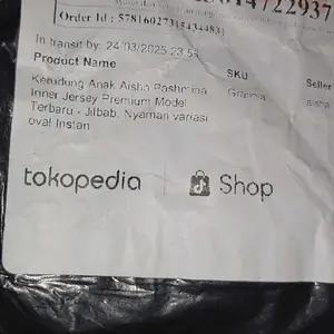 Rafa Collection Kerudung Anak Aisha Pashmina Inner Jersey Premium Model Terbaru Jilbab Nyaman Variasi Oval Instan Bahan Halus Ringan Anti Kusut