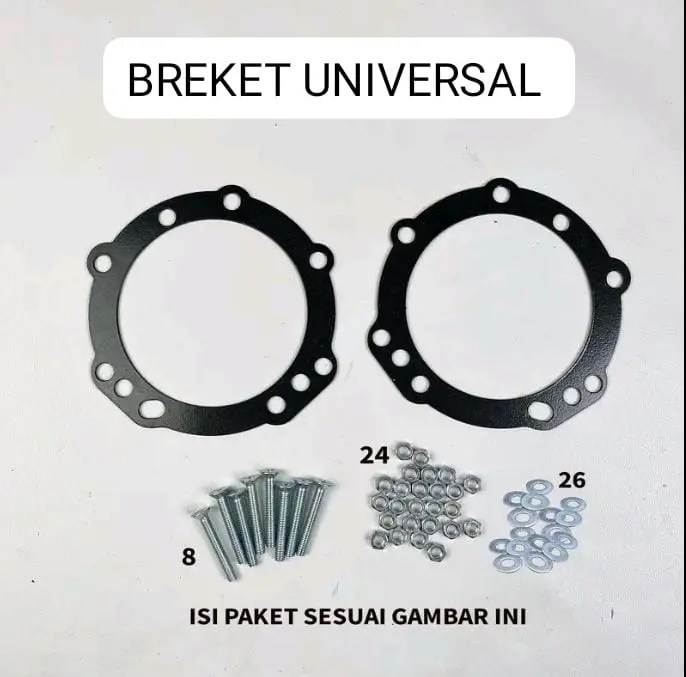 Breket Adaptor Foglamp Biled Universal Atau Honda PNP Semual Mobil 0