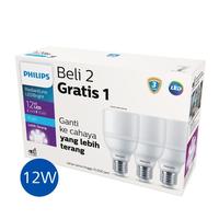 Gambar Beli 3 Gratis 1 Philips LED Bright Multipack RadiantLine 12W 6500K Putih dari Philips Lighting Indonesia Kota Administrasi Jakarta Utara 3 Tokopedia