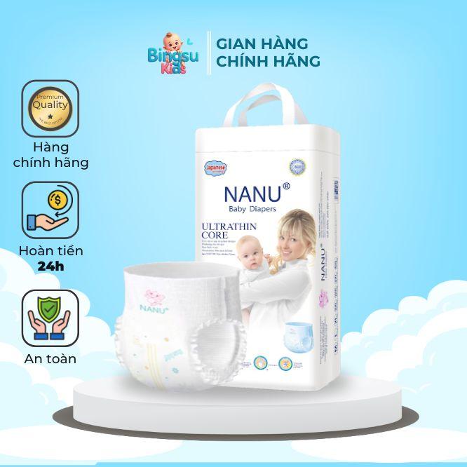 [NANU] Tã Bỉm DÁN/ QUẦN BỊCH 50 MIẾNG Size S M L XL XXL 3XL 4XL 5XL Freeship Có Thun Co Giãn Chống Tràn Chống Hăm Bé Trai Bé Gái Vạch Báo Đầy Đùi Ếch Siêu Mỏng Siêu Nhẹ Gel Thần Kỳ
