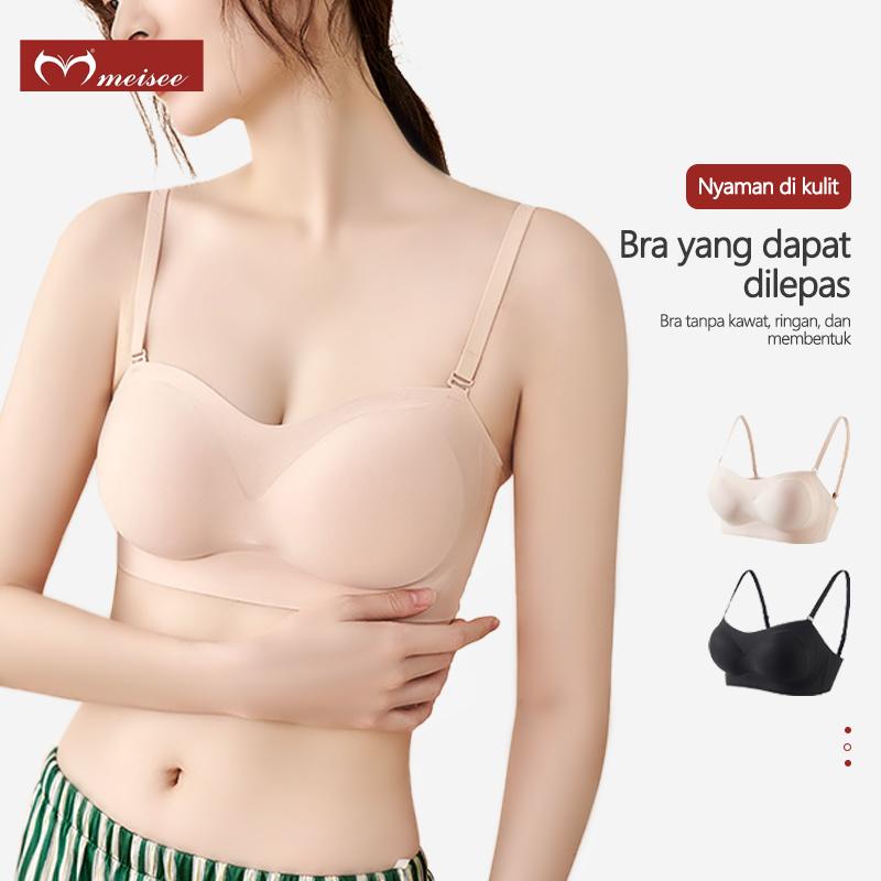 MEISEE BH Seamless Bra Push Up Cup A Style Pakaian Dalam Wanita High Quality Busa Tipis push bra MEISEE BH Seamless Bra Push Up Cup A Style Pakaian Dalam Wanita High Quality Busa Tipis push bra
