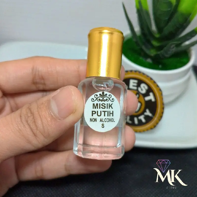 Minyak Wangi Permata Misik Putih 10ml Non Alkohol 2