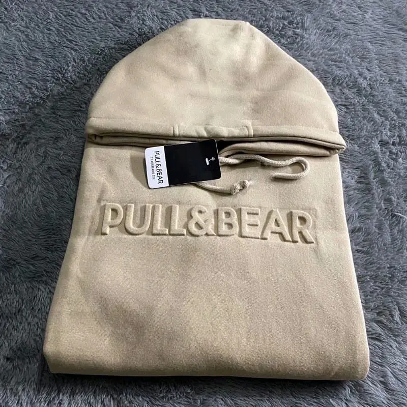 Sweater hoodie pull bear premium gramasi 280 Pria Wanita Unisex Fleece Tebal 2
