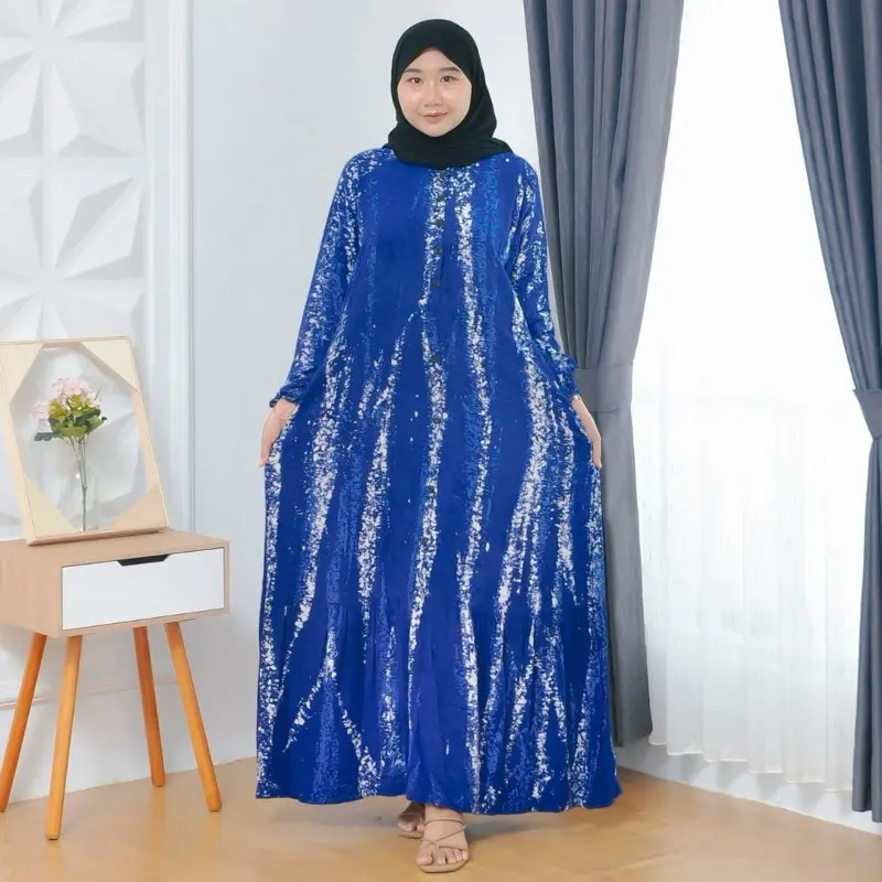 SALUR - GAMIS BUSUI RAYON TWILL 100% PREMIUM CAP MALAMAN PEKALONGAN 2