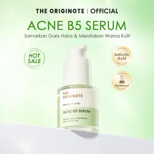 The Originote Acne B5 Serum - treatment Serum membantu Memudarkan wajah berjerawat with Salicylic acid tamanu oil Tetes Ceramide Hyaluronic Berminyak Menyembuhkan jerawat barrier anti-acne pore wajah acne treatment acid mengurangi bekas jerawat hydrating