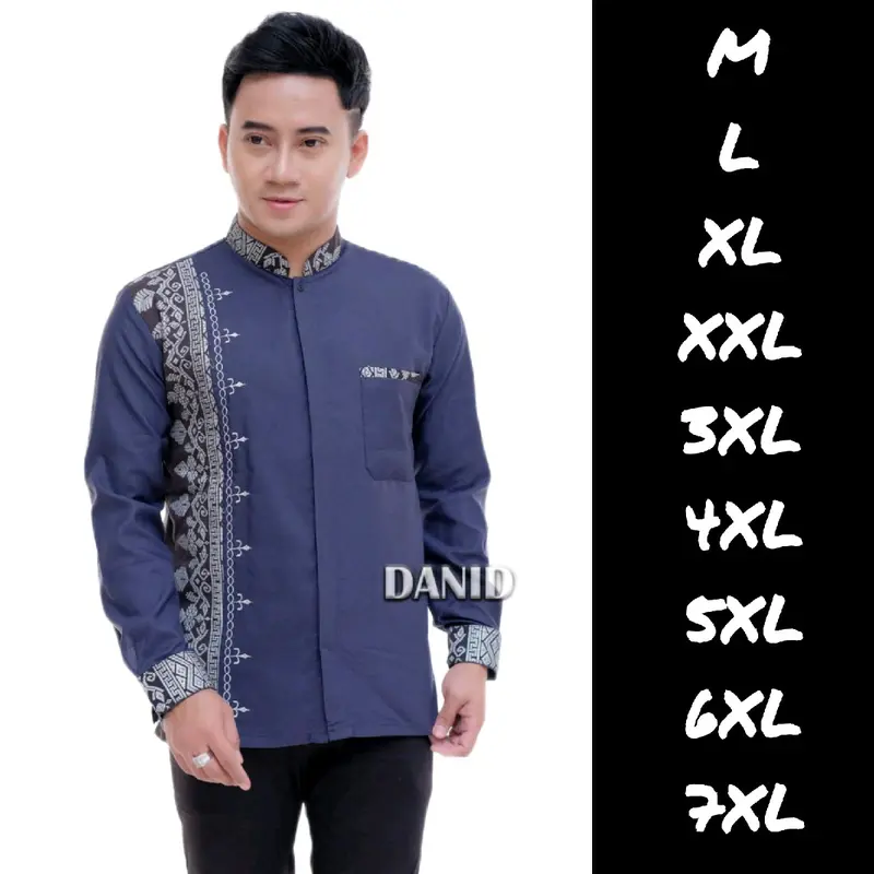 Baju Koko Jumbo Dewasa 3XL 4XL 5XL 6XL 7XL Lengan Panjang Terbaru 0