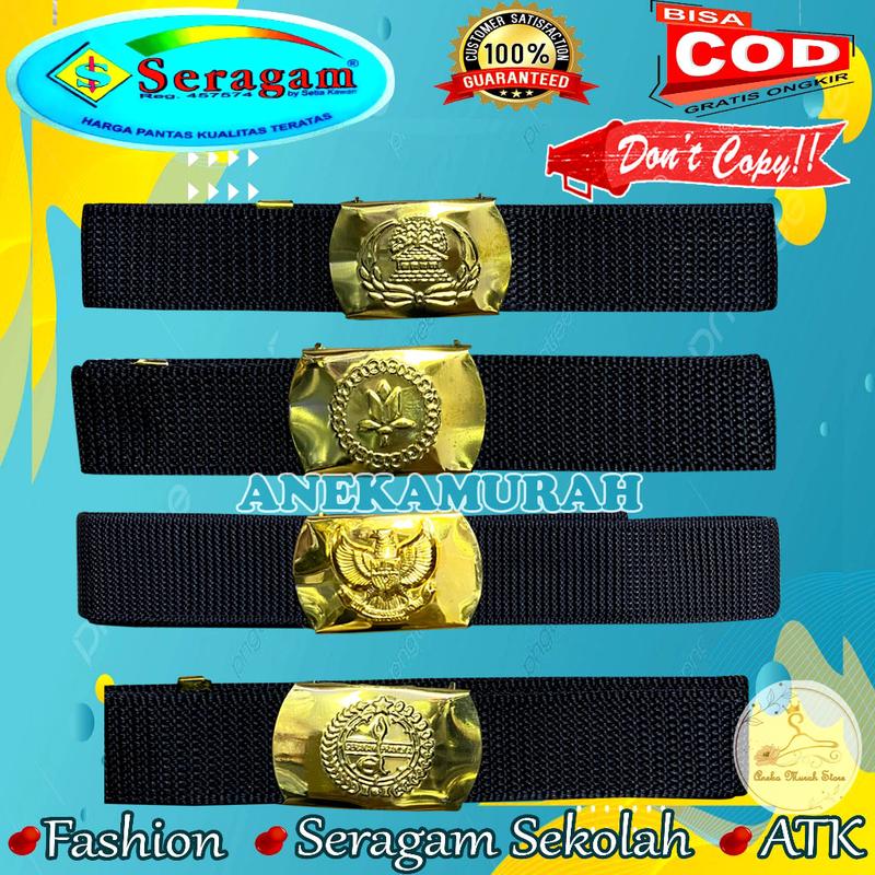 Ikat Pinggang Paskibra Kualitas Premium SABUK PDH KORPRI, SABUK PRAMUKA KUNINGAN, SABUK PASKIBRA KUNINGAN, IKAT PINGGANG PDH 0