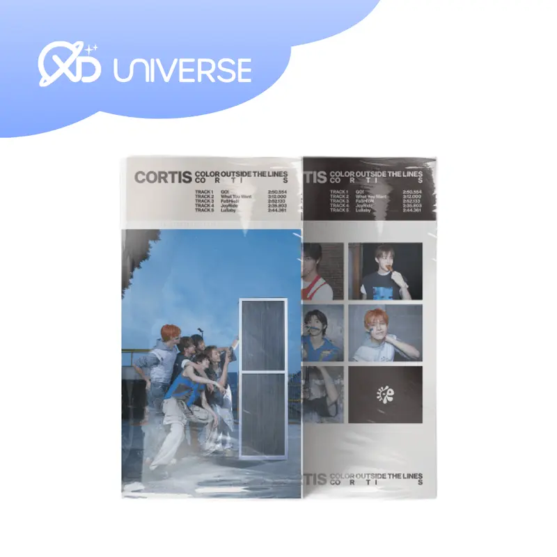 album cortis unboxing colour outside the line weverse ver - TikTok