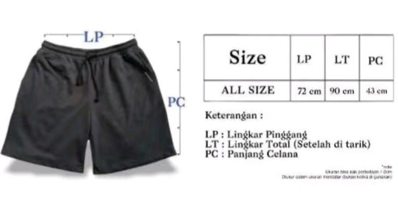 Product Introduction of Celana Mizuno Motif 30 ribu 5 pcs Pria dan Wanita Olahraga Sport voly Kolor 0
