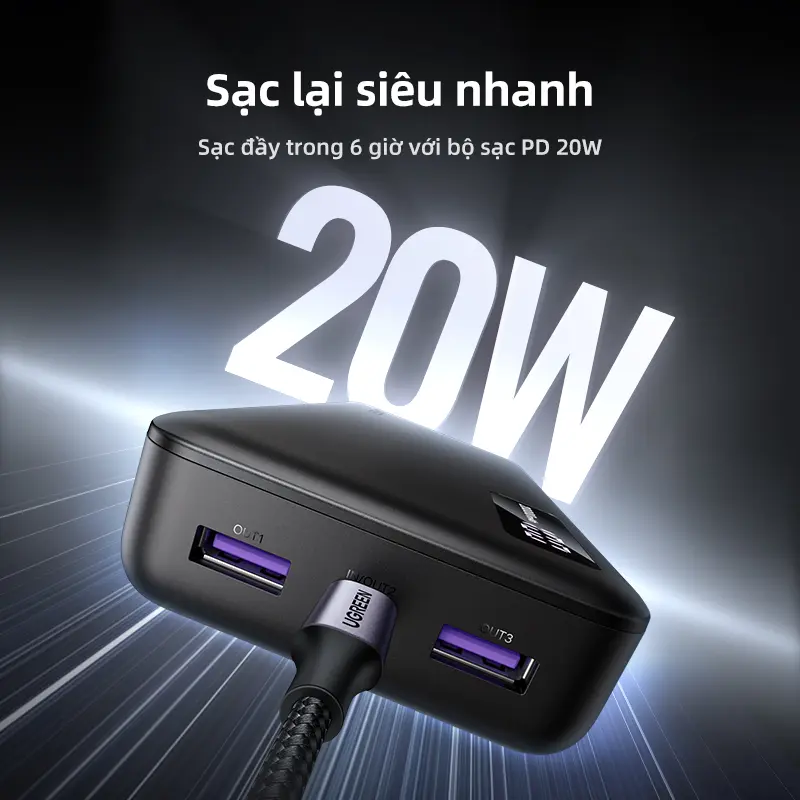 UGREEN PD22.5W 20000mAh 10000mAh PD3.0 Sạc Dự Phòng Sạc Nhanh cho iPhone 16 Pro Max 15 14 13 Samsung Huawei, powerbank 25742 | BigBuy360 - bigbuy360.vn UGREEN PD22.5W 20000mAh 10000mAh PD3.0 Sạc Dự Phòng Sạc Nhanh cho iPhone 16 Pro Max 15 14 13 Samsung Huawei, powerbank 25742 | BigBuy360 - bigbuy360.vn