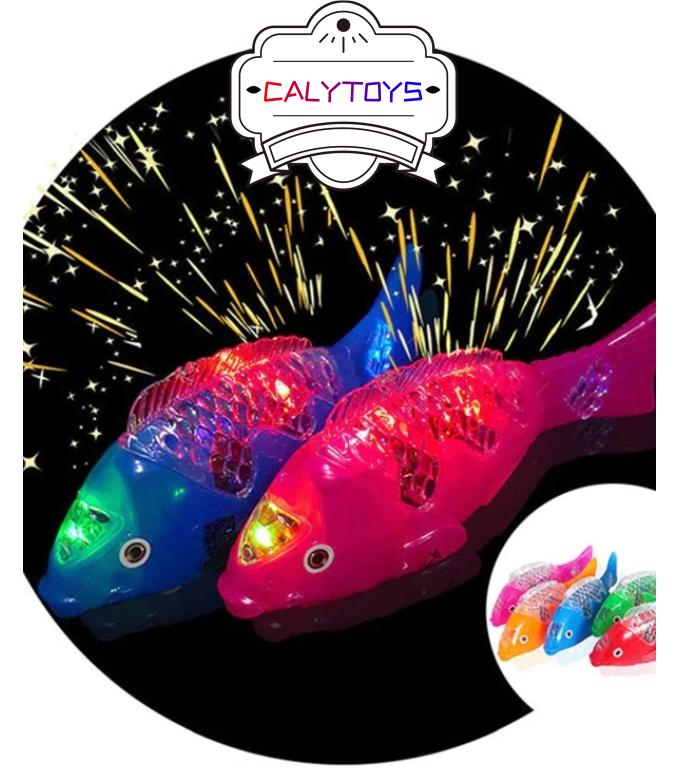 Gambar (ADA BATERAI) Mainan Ikan Koi Baterai Musik dan Lampu SNI dari CALYTOYS Kota Administrasi Jakarta Pusat Tokopedia