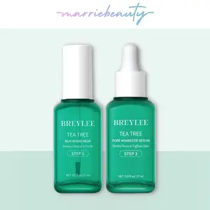 [BPOM] Breylee Tea Tree Blackhead Mask Step 1 | Pore Minimizer Serum Step 2