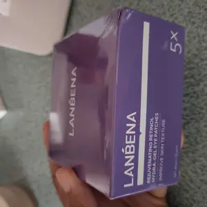 [OFFICIAL STORE] LANBENA Eye Masker Mata 5X Anti-aging Retinol Patch - Hydra-Gel Moisturizer Masker Wajah, Mencerahkan, Melembabkan, Anti-Kerut, Anti-Aging, masker,Hilangkan Kantung Mata, Lingkaran Hitam & Masker Mata Panda, Remove Dark Circles (60PCS)