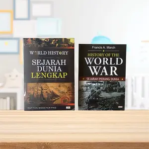 Paket 2 Buku History Of The World War - Sejarah Dunia Lengkap ( Isi 2 Buku )