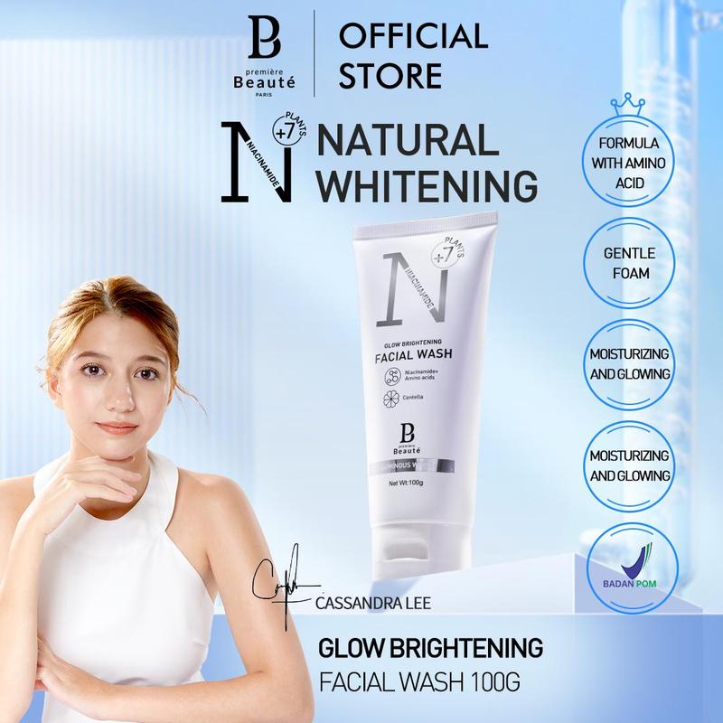 Product Introduction of [LIVE] Premiere Beaute Skincare Luminous White Glow Brightening Facial Wash 100g 6