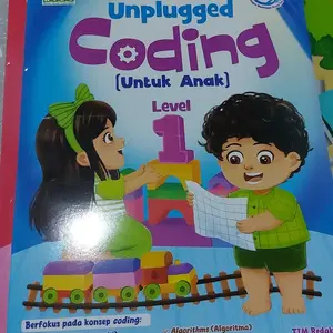 PAKET Buku Coding Anak TK PAUD – Bisa Belajar Tanpa Komputer (3 Buku) Edukasi