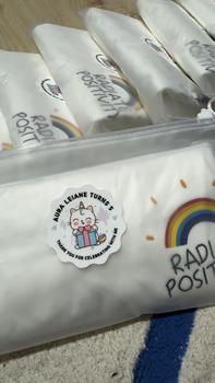 Product Review of SG | Personalized Girls Birthday Stickers | Customised Goodie Bag Stickers | Cute Girly Design Stickers from Y**L 0