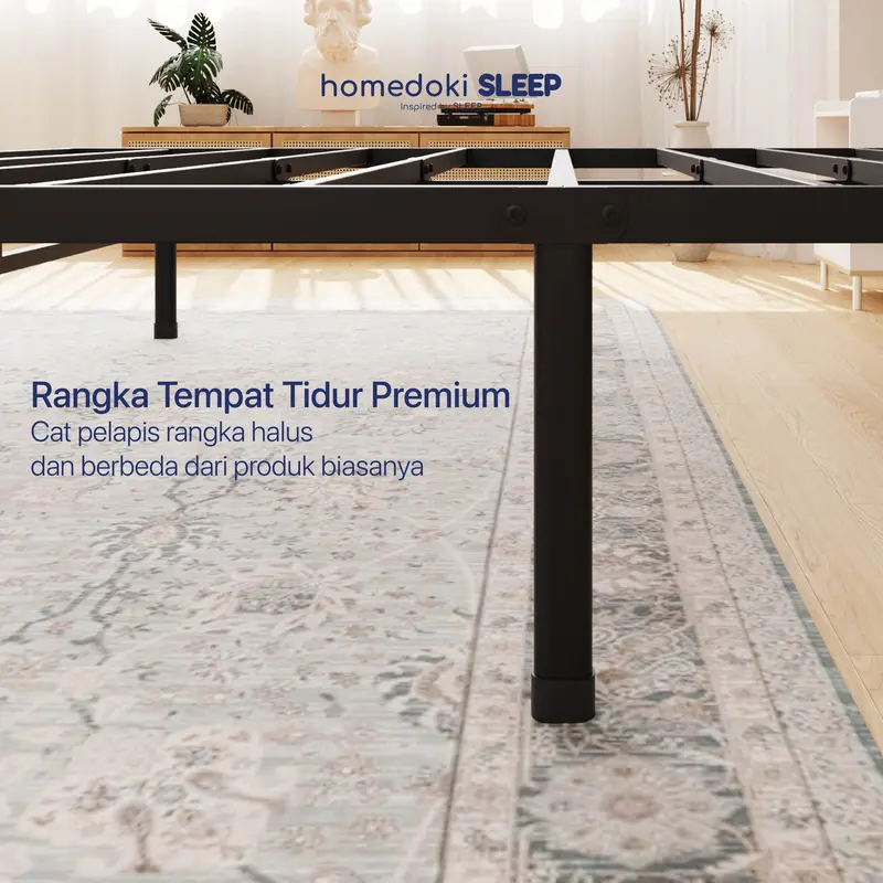 Homedoki BASICLITEBED  Series/ Tatakan Divan Tempat Tidur / Yelena Ranjang Tidur / Dipan Tempat Tidur 5