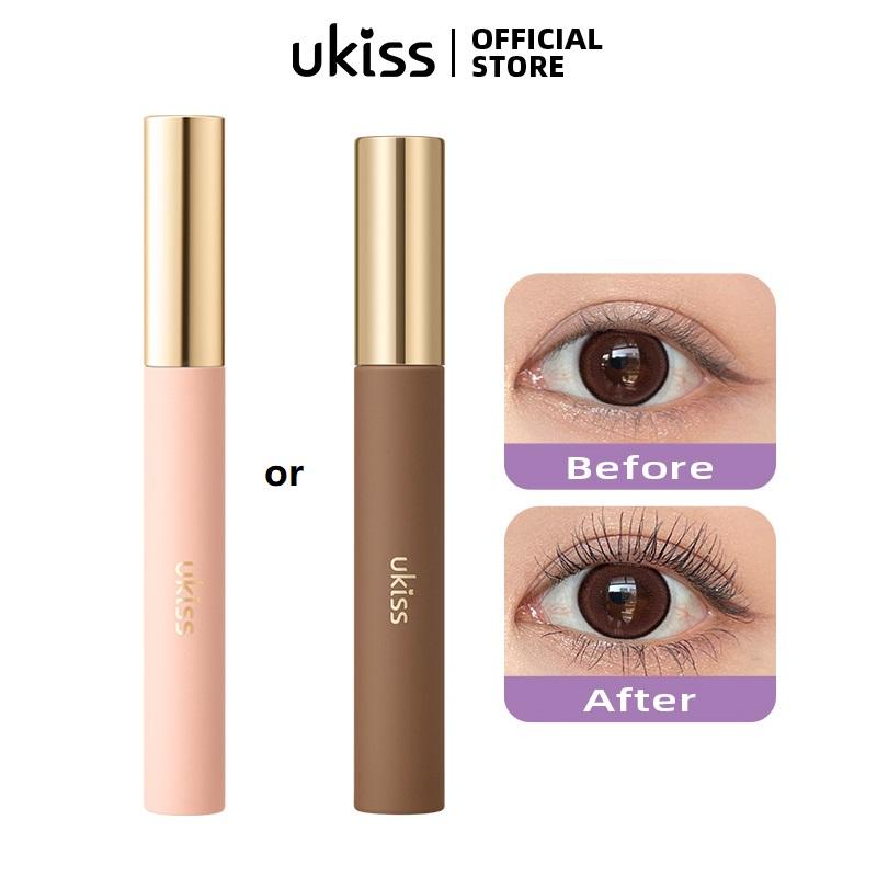UKISS Mascara 5g Chống Thấm Nước Lâu Dài Thanh Mảnh Làm Xoăn Không lem Khuôn Mẫu Kéo Dài Mã Hóa Với Đầu Cọ Mịn Nữ Trang Điểm Cosmetic Mỹ Phẩm Women