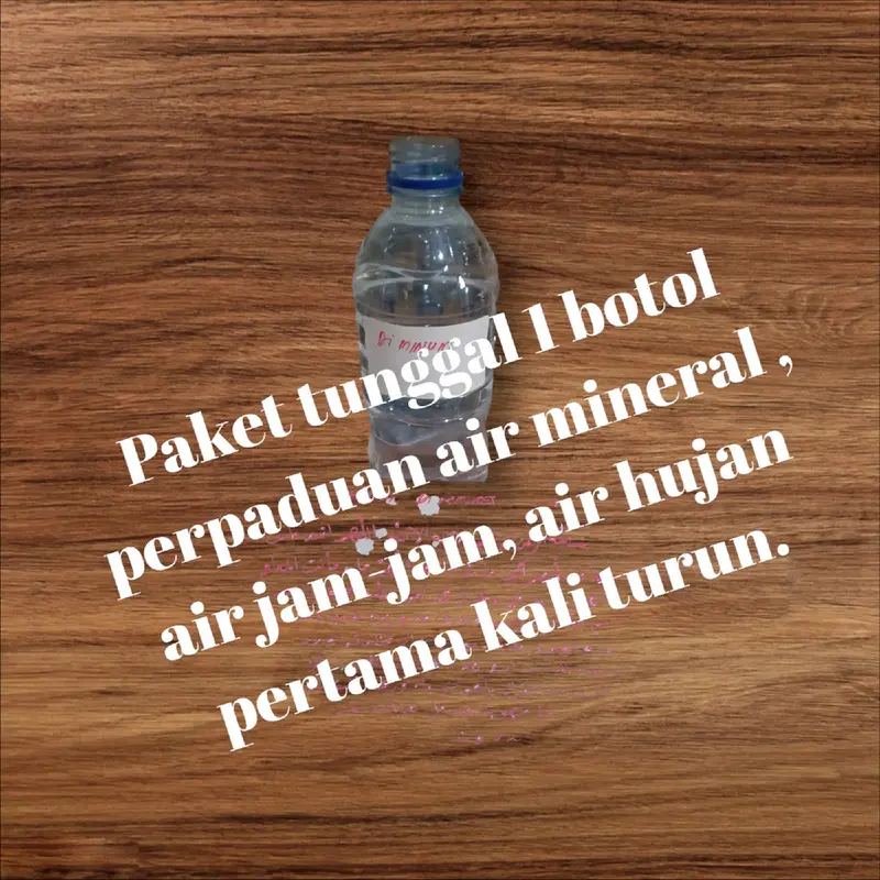 Air Do'a - Botol 1 - Air Mineral Water 0