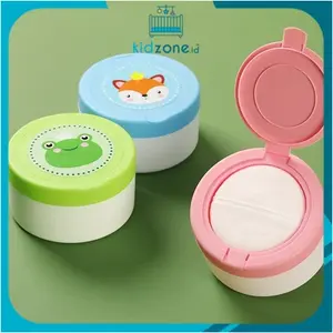 Wadah Bedak Muka Bayi Anak Tempat Bedak Muka Badan Bayi Anak Wadah Taburan Bedak Anak