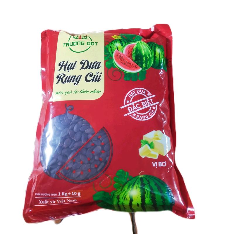 1kg Hạt Dưa Rang Củi Trường Đạt Túi Zip 1 kg Vị Bơ