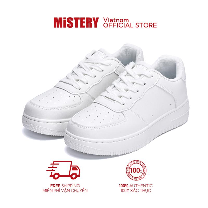  MISTERY Giày Thể Thao Da Thời Trang Cho Nữ Sneaker Shoes MODEL AIR MIS-704 