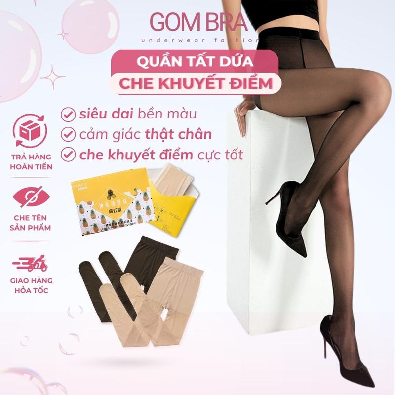  Quần tất che khuyết điểm chân Gom Bra quần tất da chân chất liệu thun mềm mịn siêu dai mỏng nhẹ thoáng khí - SA-1019 