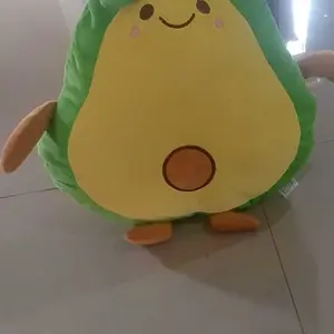 Boneka Bantal Dan Guling Alpukat Avocado Lucu dan Imut Plush Hadiah Ulang Tahun Anak Dewasa Teman Tidur Gift Dolls Toys Kado