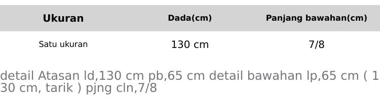 Stelan 7/8 KOMBINASI JUMBO LD 130 CM Muat bb 60-90 kg Cringkel Airflow