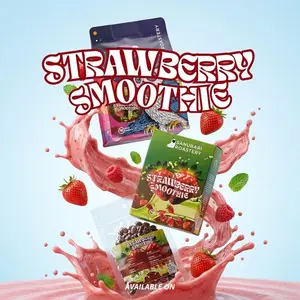 STRAWBERRY SMOTHIE Speciality Arabica Coffee Roast Bean By Sanubari Roastery