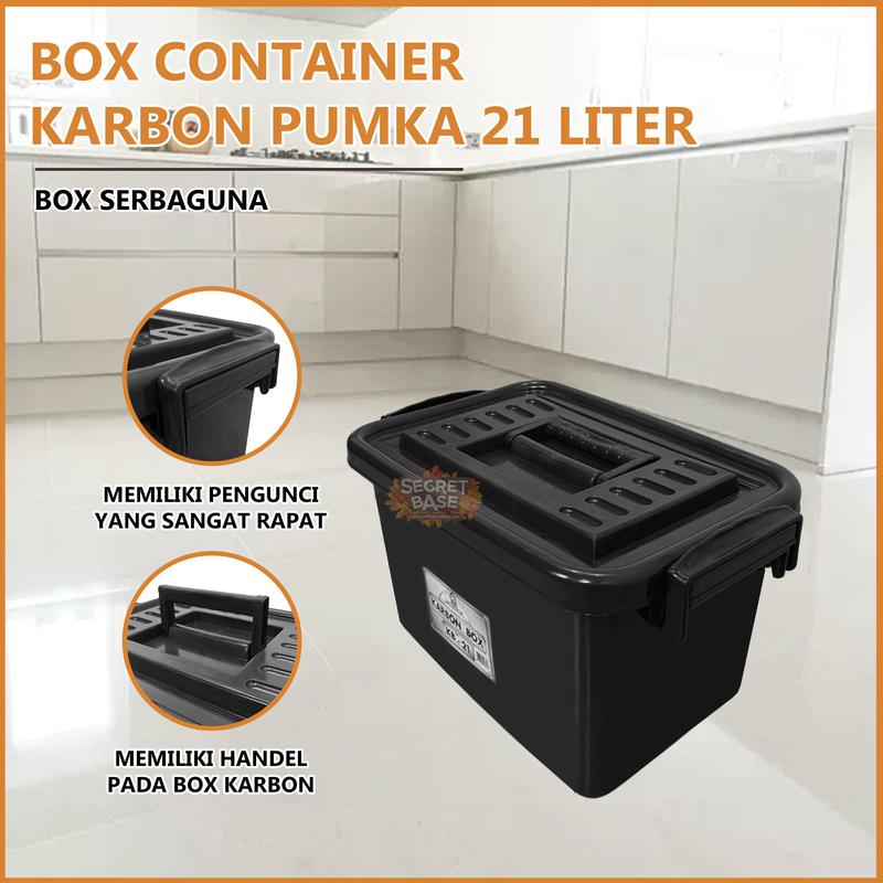[COD] BOX CONTAINER PUMKA 21 LITER - Kotak Plastik Serbaguna ...