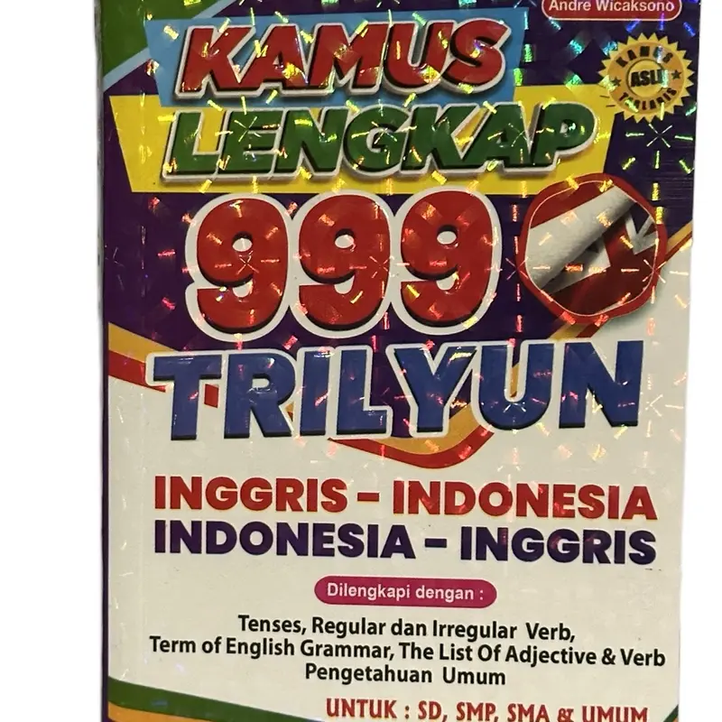 Kamus Bahasa Inggris Plus Tenses Untuk Pelajar Mahasiswa dan Umum 0