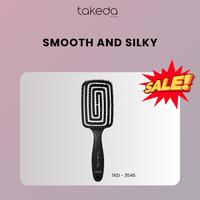 Gambar TakedaPro TKD-3545 Detangle Hair Brush Color Black - Black dari TakedaPro_NEW Kab. Tangerang 1 Tokopedia