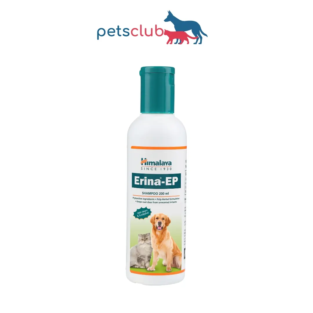 Himalaya -  Erina Shampoo (Flea & Tick Control) for Cats and Dogs 200ml