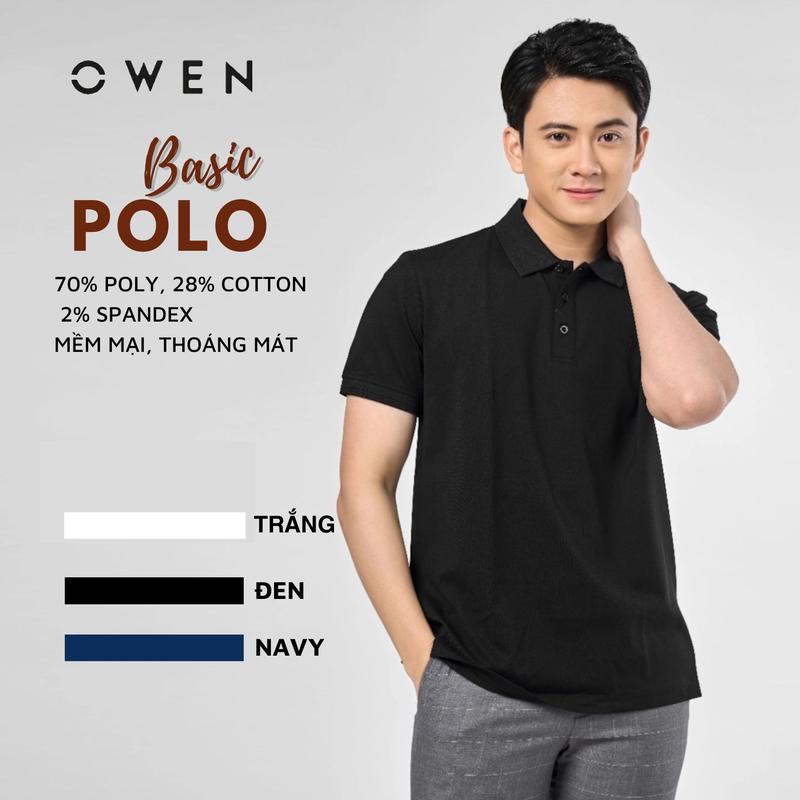 OWEN - Áo Polo nam Owen màu trơn Menswear