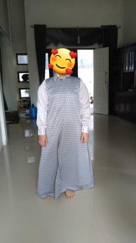 Product Review of Rh Col Inayah Dress (gamis lebaran, gamis kondangan, gamis terbaru) Kancing Muslim Wanita from w**p 0