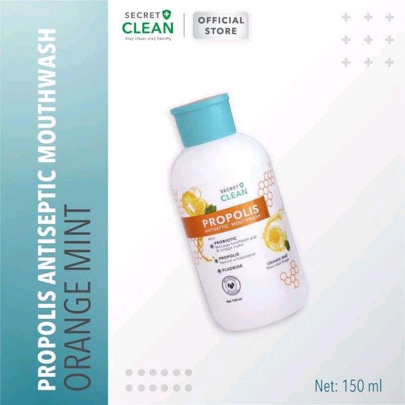 secret clean propolis mouth wash 150ml 4