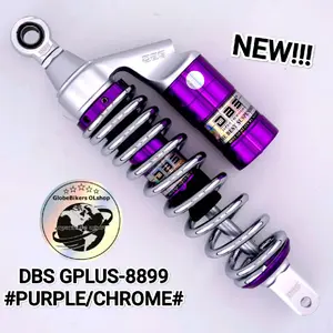 Shock DBS G+ 8899 Matic Mio Beat Scoopy Vario FI Vario 125/150 Xeon Genio Stylo Fazzio Mio J Mio M3 Soul GT Skok Belakang Harga Grosir Termurah - Gold, Motorcycle Tabung